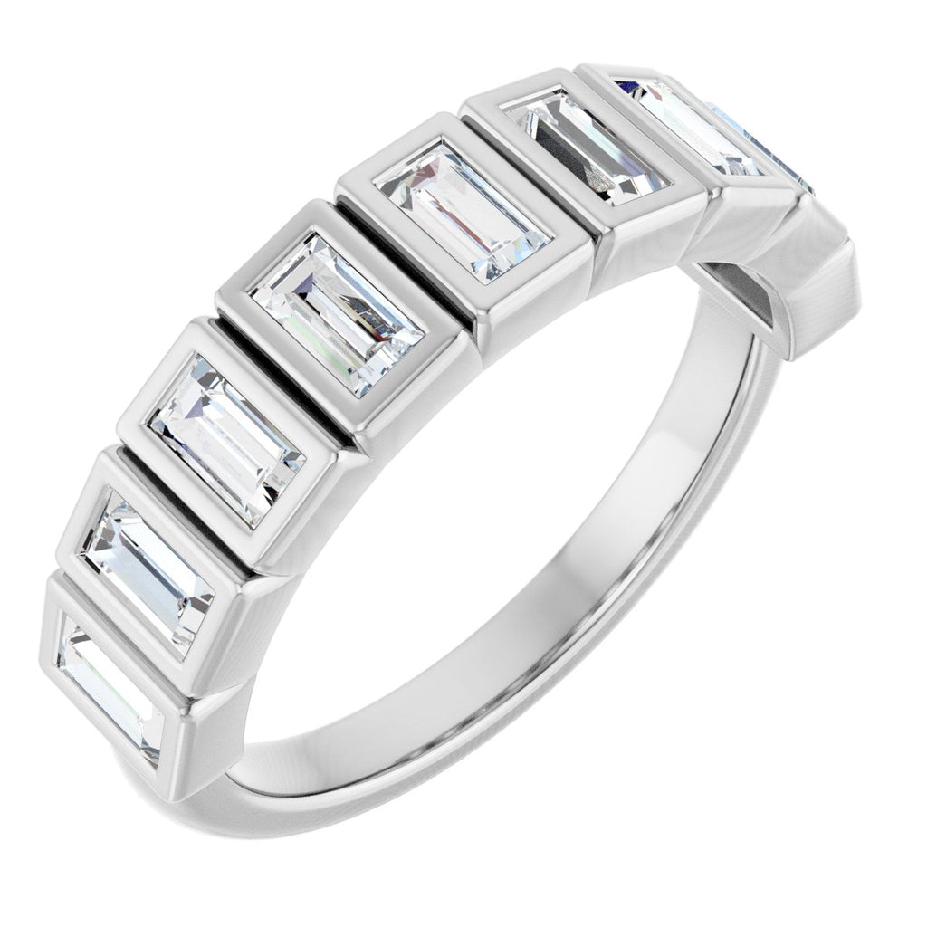 Bezel-Set Anniversary Band