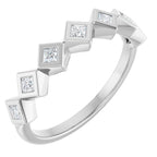 Bezel-Set Anniversary Band