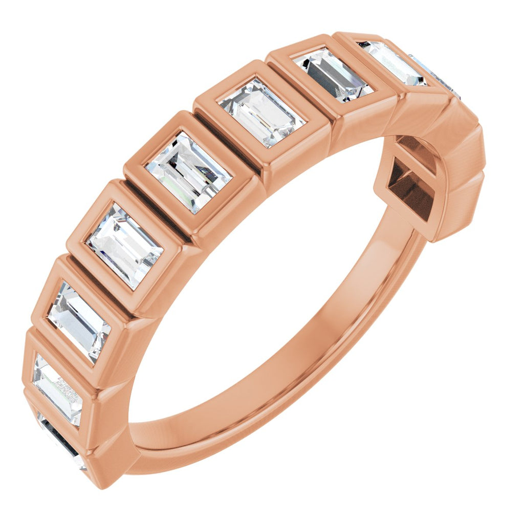 Bezel-Set Anniversary Band