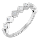 Bezel-Set Anniversary Band