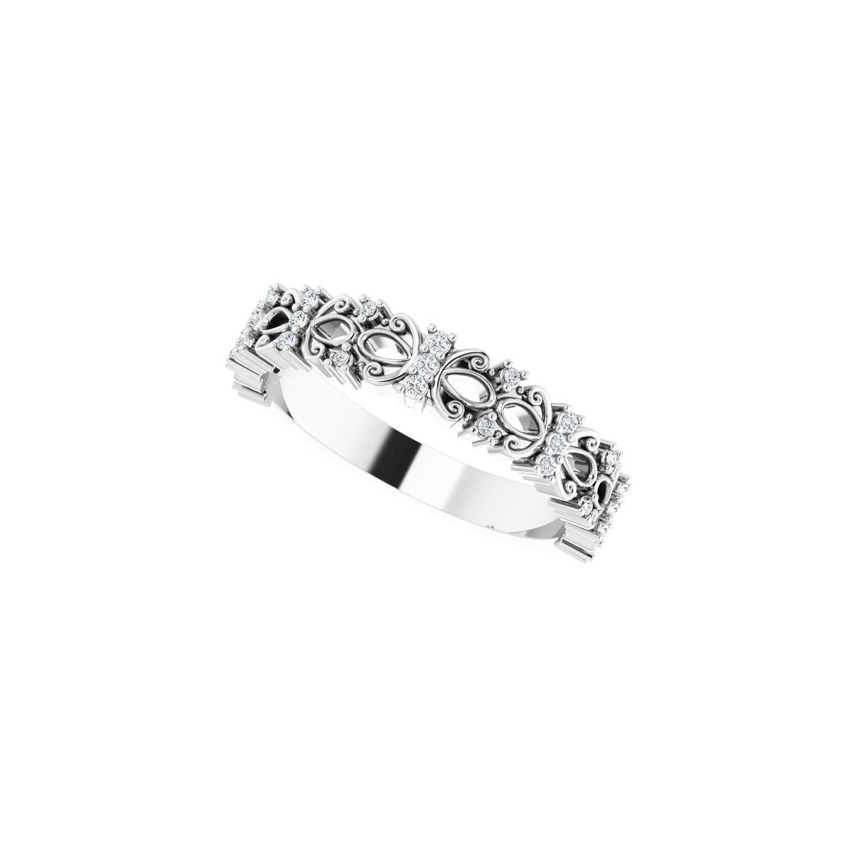 Accented Shank or Band