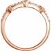 Accented Stackable Ring