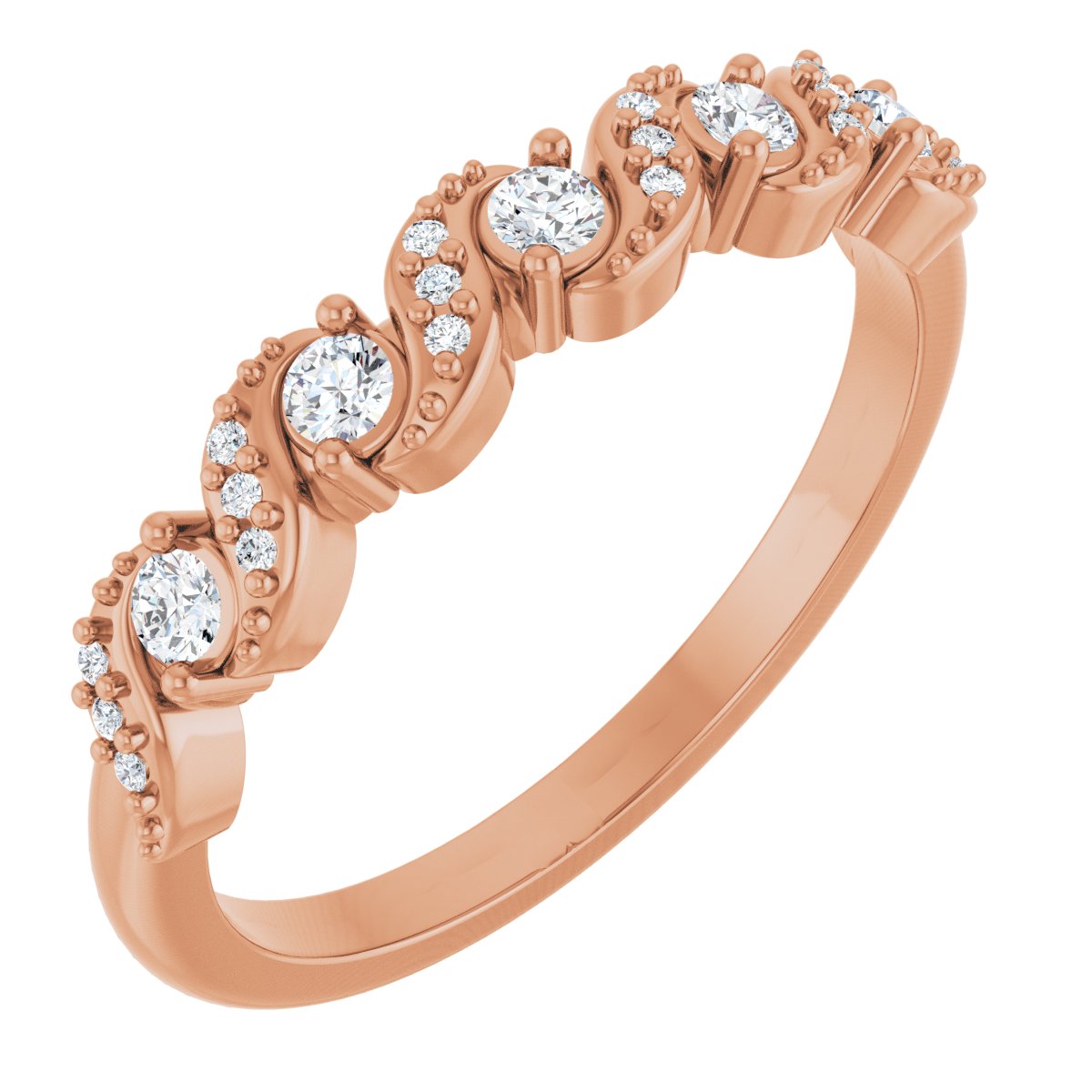 Five-Stone Anniversary Band