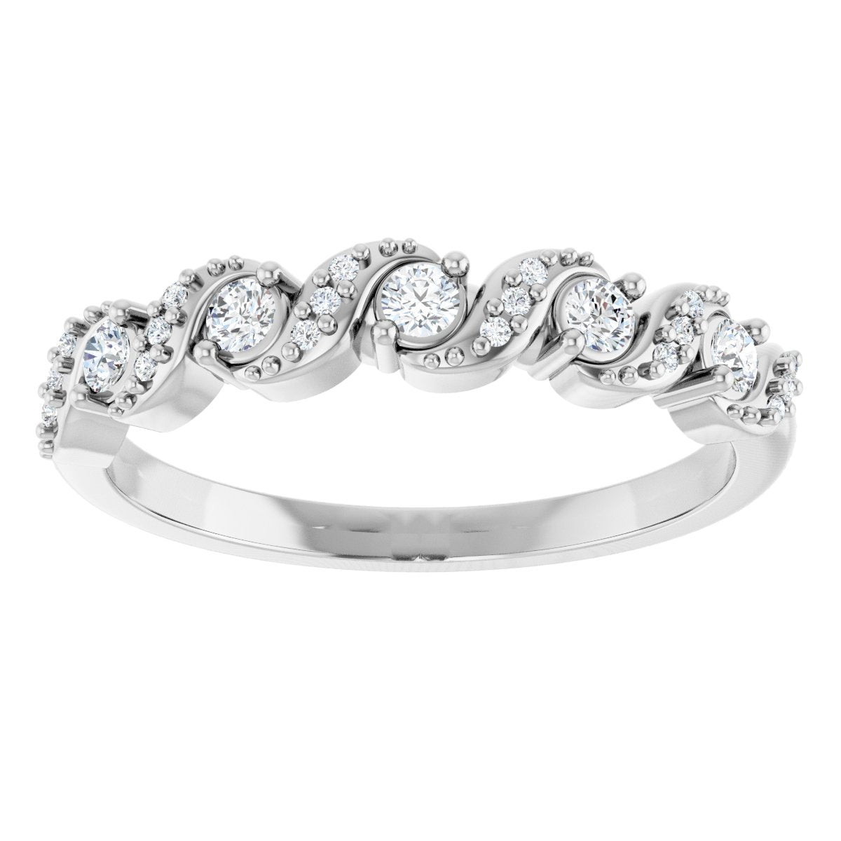 Five-Stone Anniversary Band