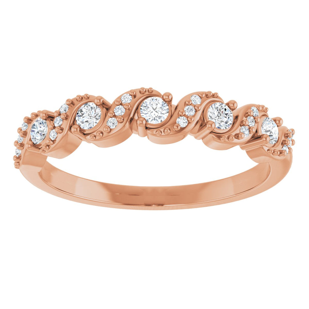 Five-Stone Anniversary Band