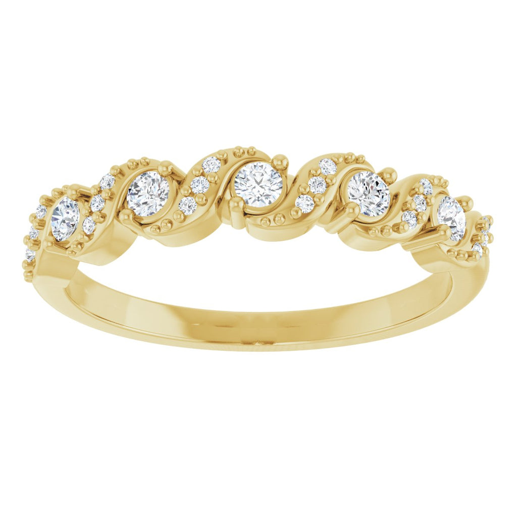 Five-Stone Anniversary Band