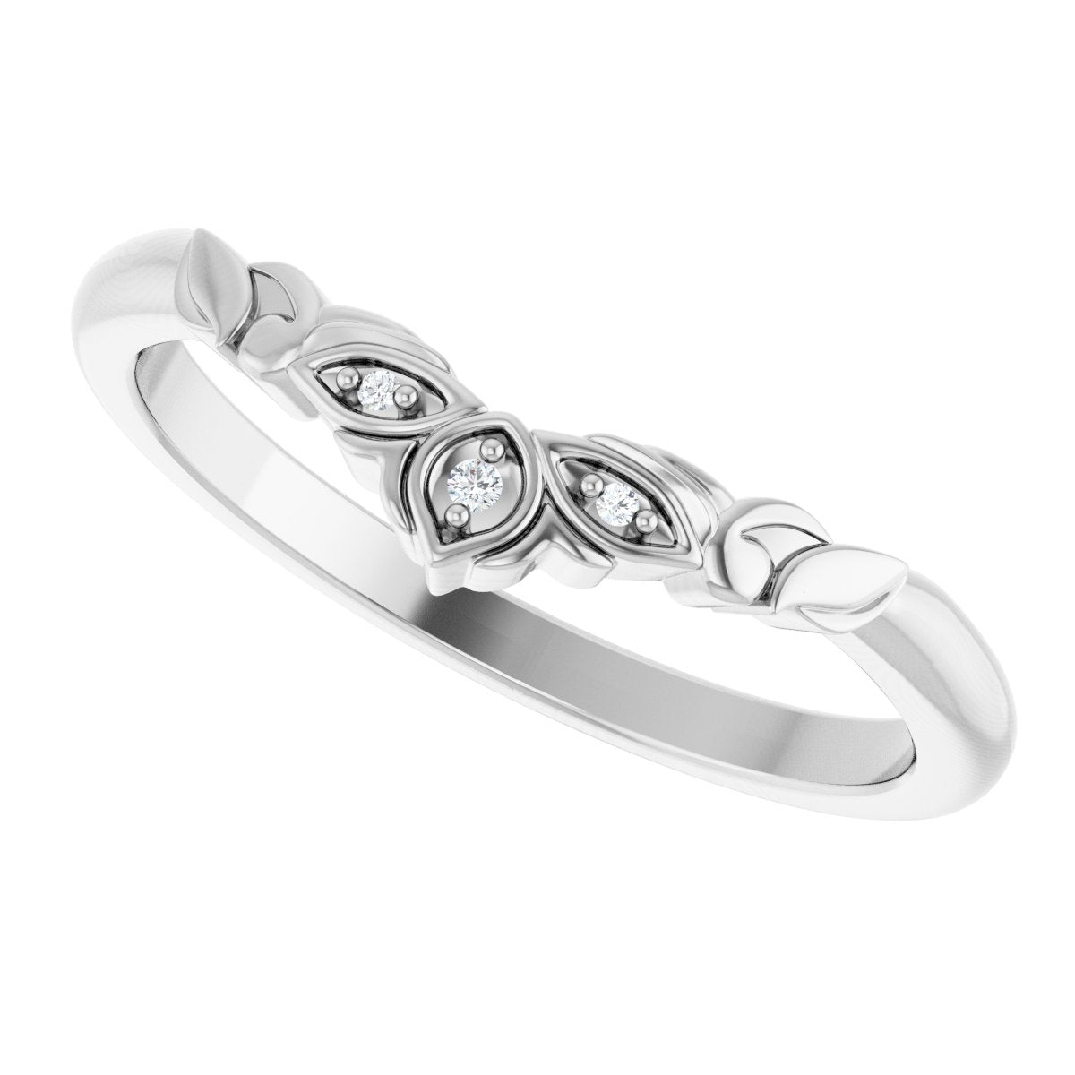 Three-Stone Engagement Ring or Band