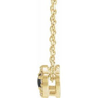 Halo-Style Rose-Cut Necklace or Pendant