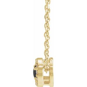 Halo-Style Rose-Cut Necklace or Pendant