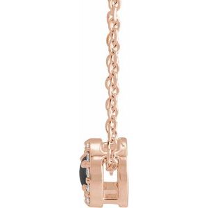 Halo-Style Rose-Cut Necklace or Pendant
