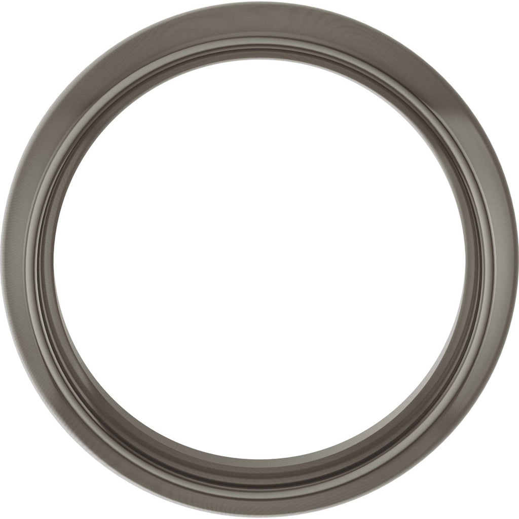 Comfort-Fit Half Round Band
