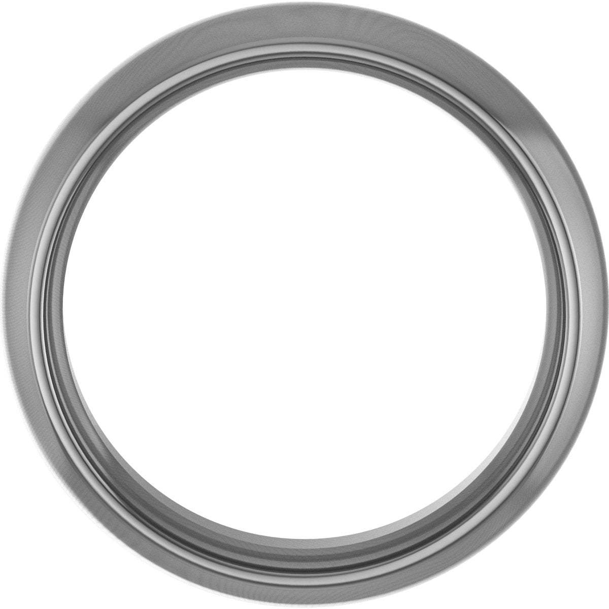 Comfort-Fit Half Round Band