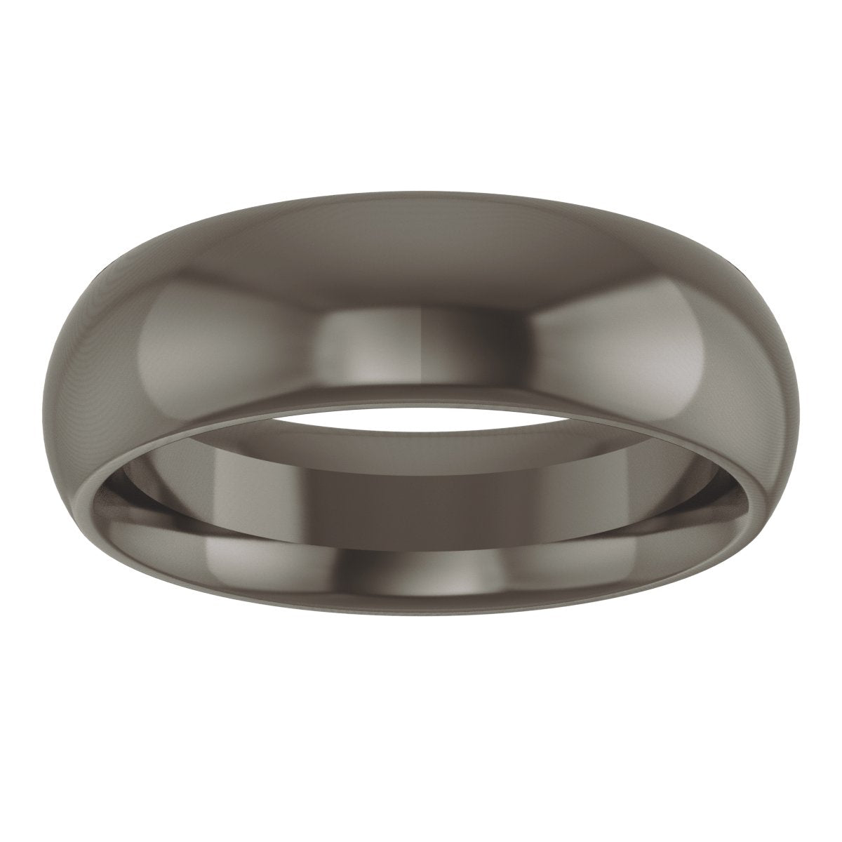 Comfort-Fit Half Round Band