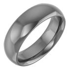 Comfort-Fit Half Round Band