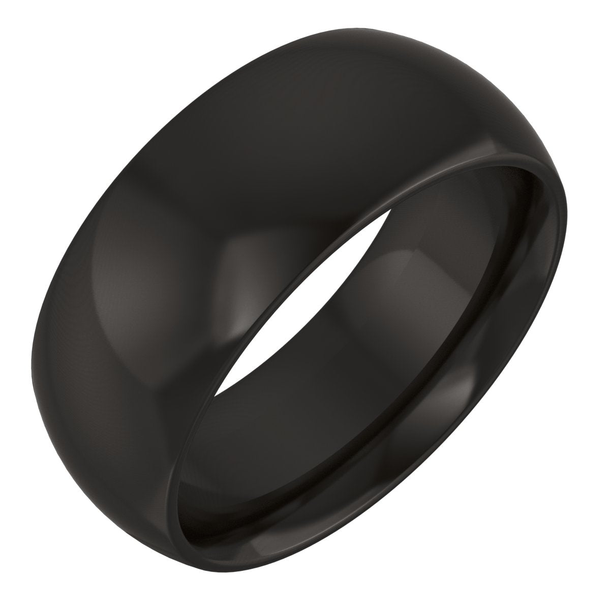 Comfort-Fit Half Round Band