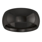 Comfort-Fit Half Round Band