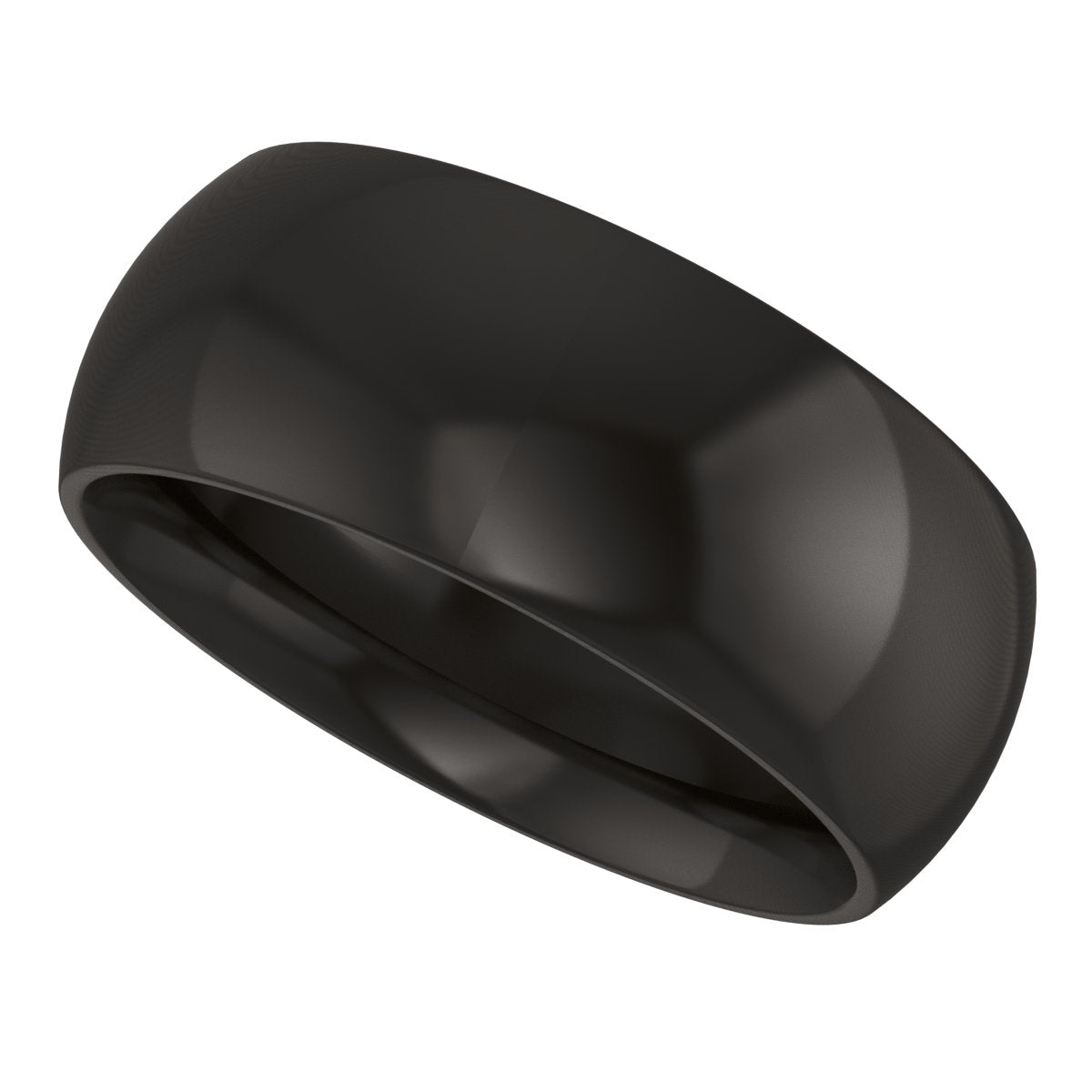 Comfort-Fit Half Round Band