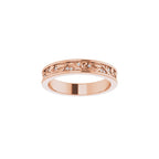 Floral Accented Band