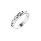 Floral Accented Band