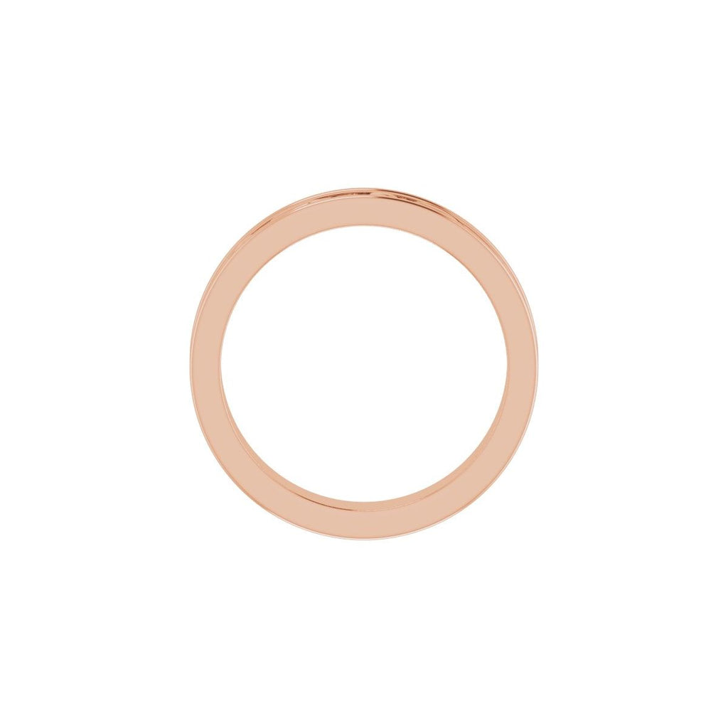Floral Accented Band