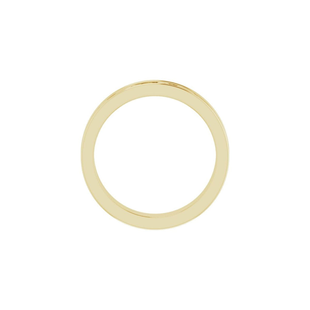 Floral Accented Band