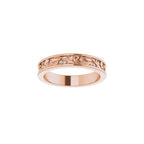 Floral Accented Band