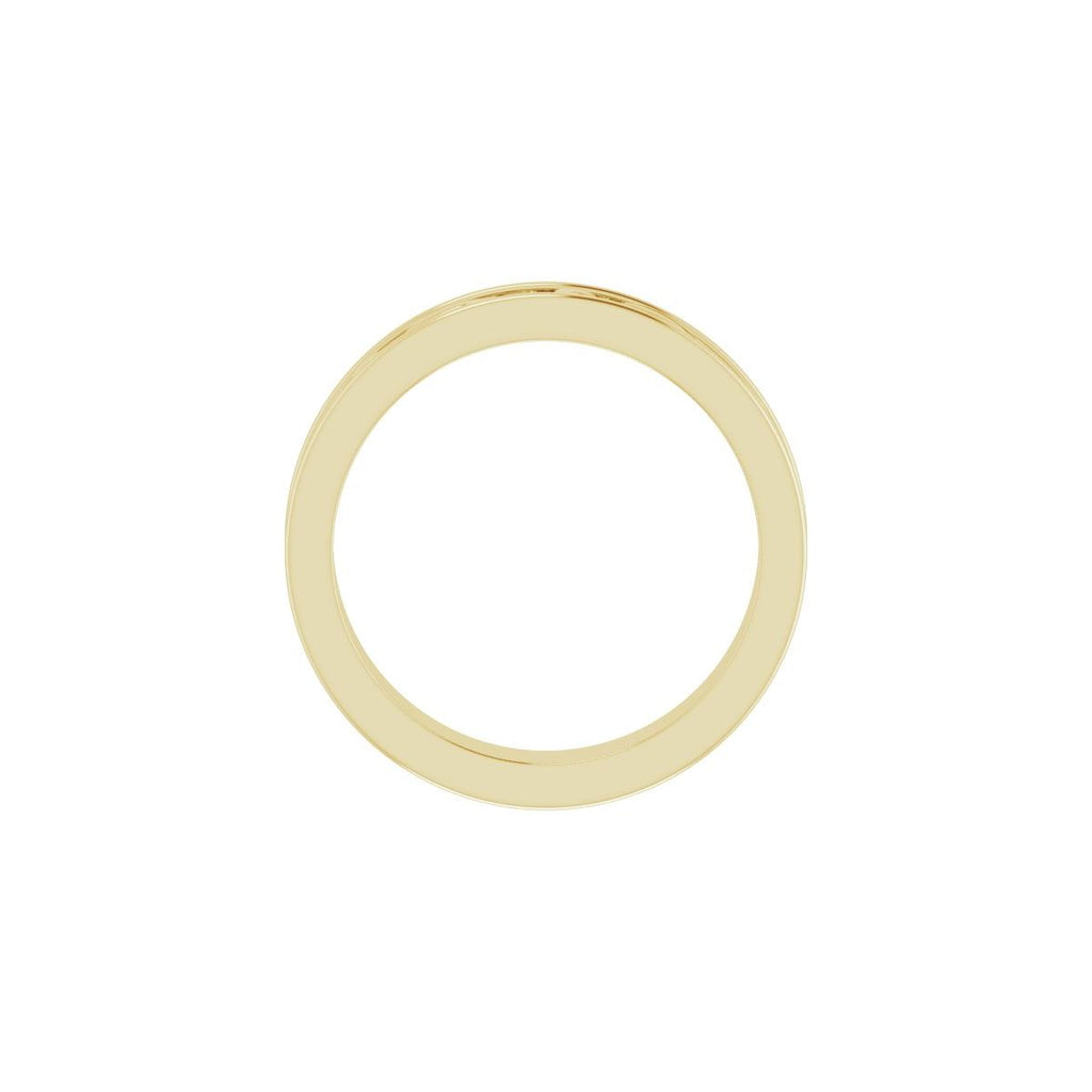 Floral Accented Band
