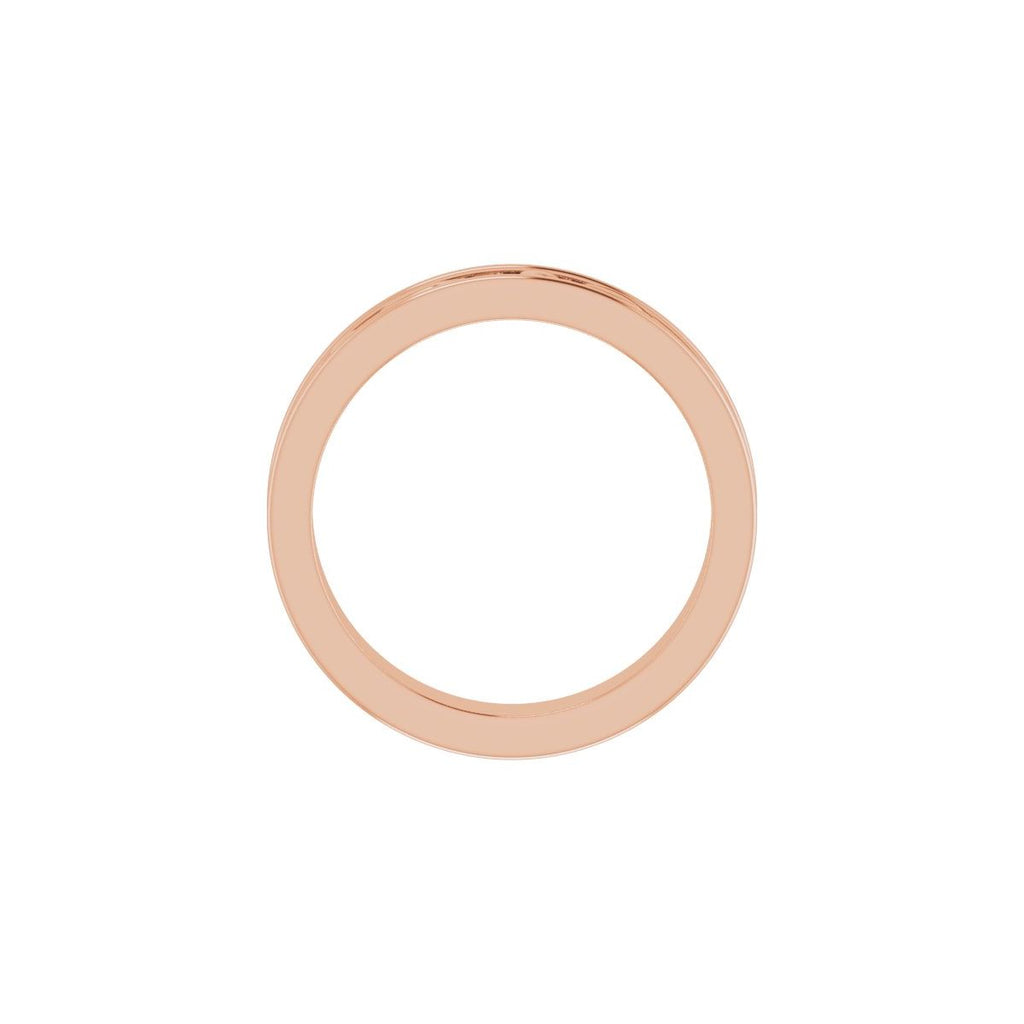 Floral Accented Band