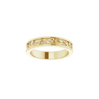 Floral Accented Band