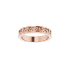 Floral Accented Band