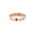 Floral Accented Band