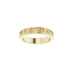 Floral Accented Band