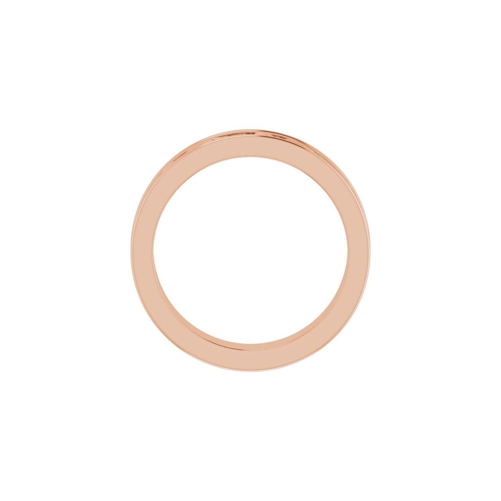 Floral Accented Band