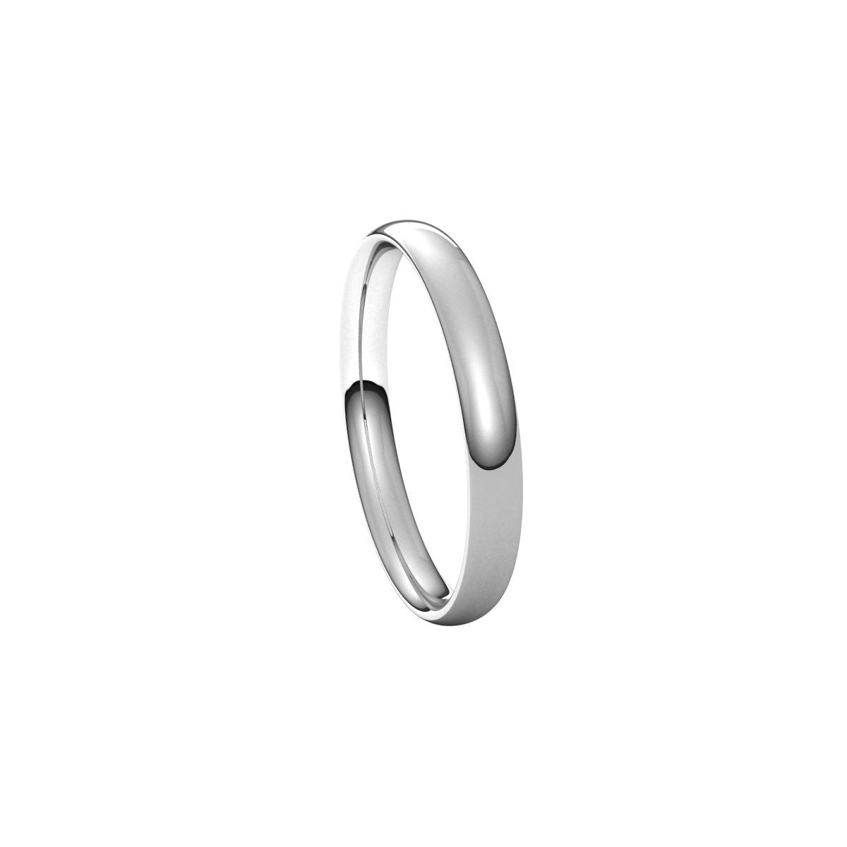 Lightweight Comfort-Fit European-Style Band