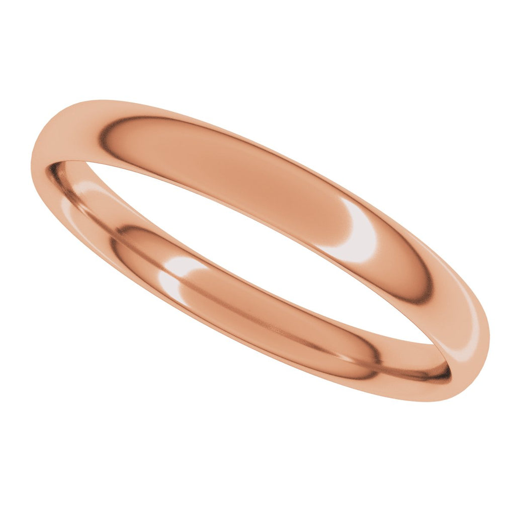 Lightweight Comfort-Fit European-Style Band