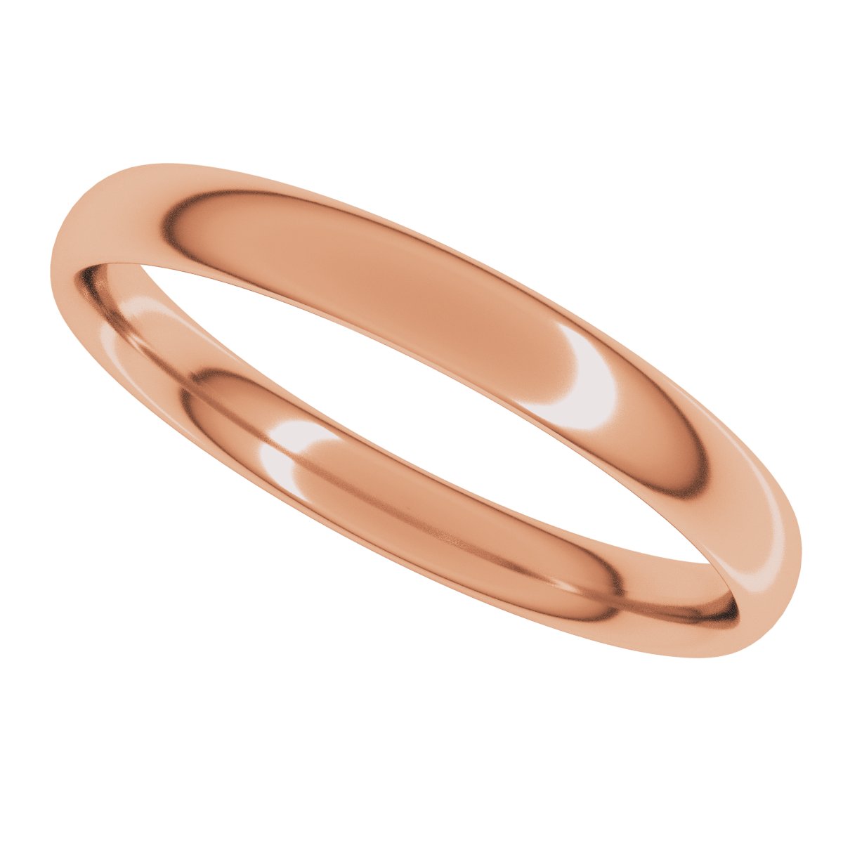 Lightweight Comfort-Fit European-Style Band