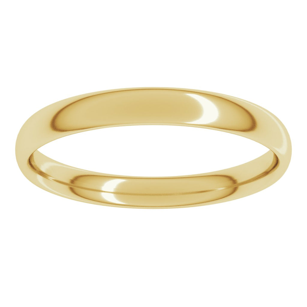 Lightweight Comfort-Fit European-Style Band