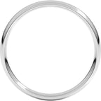Lightweight Comfort-Fit European-Style Band
