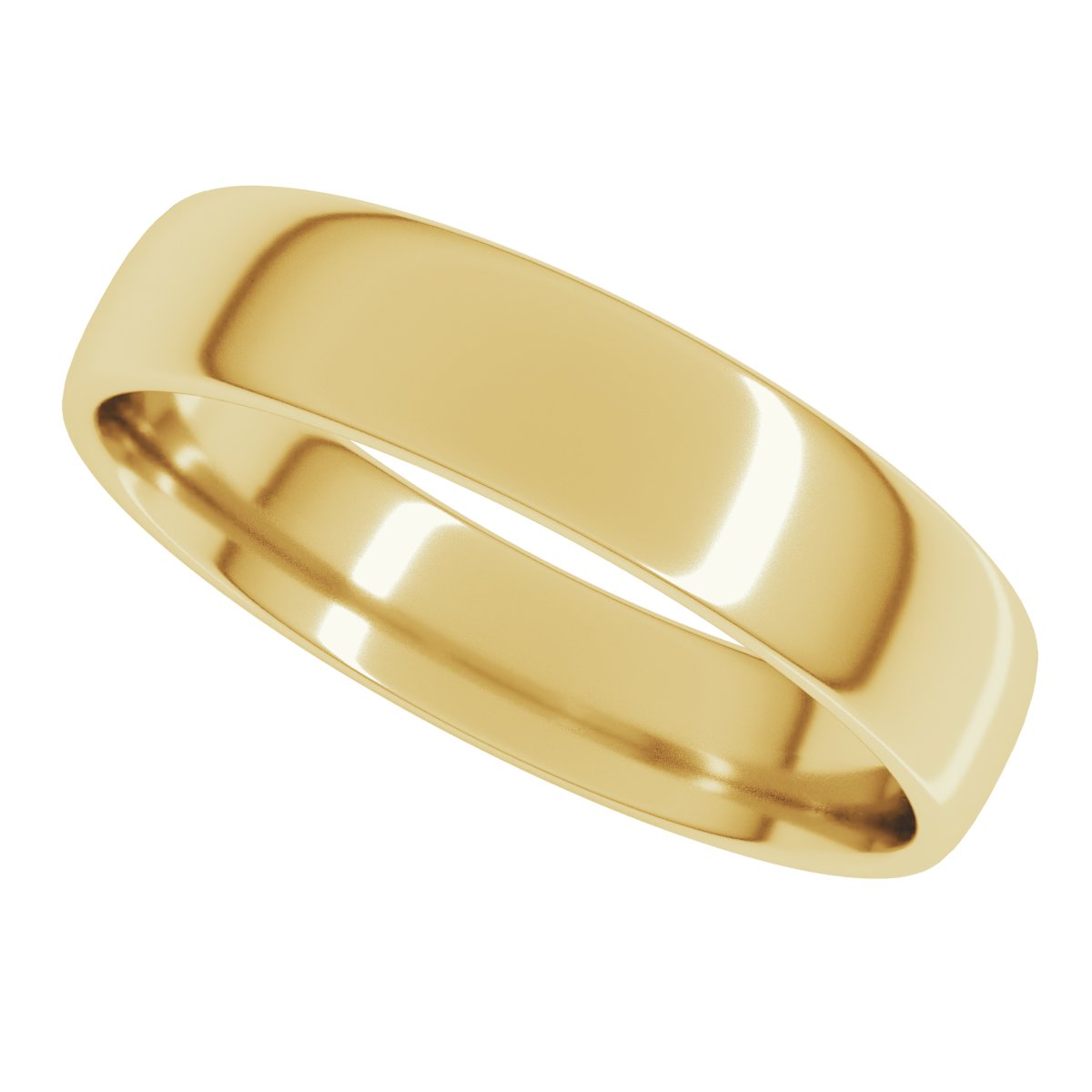 Lightweight Comfort-Fit European-Style Band