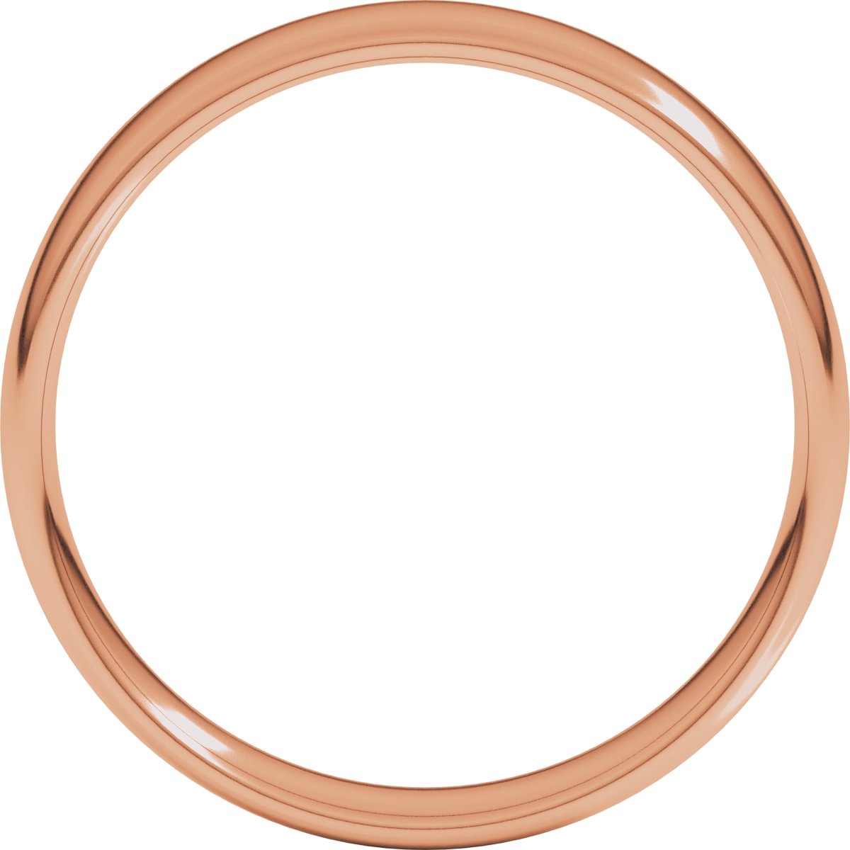 Lightweight Comfort-Fit European-Style Band