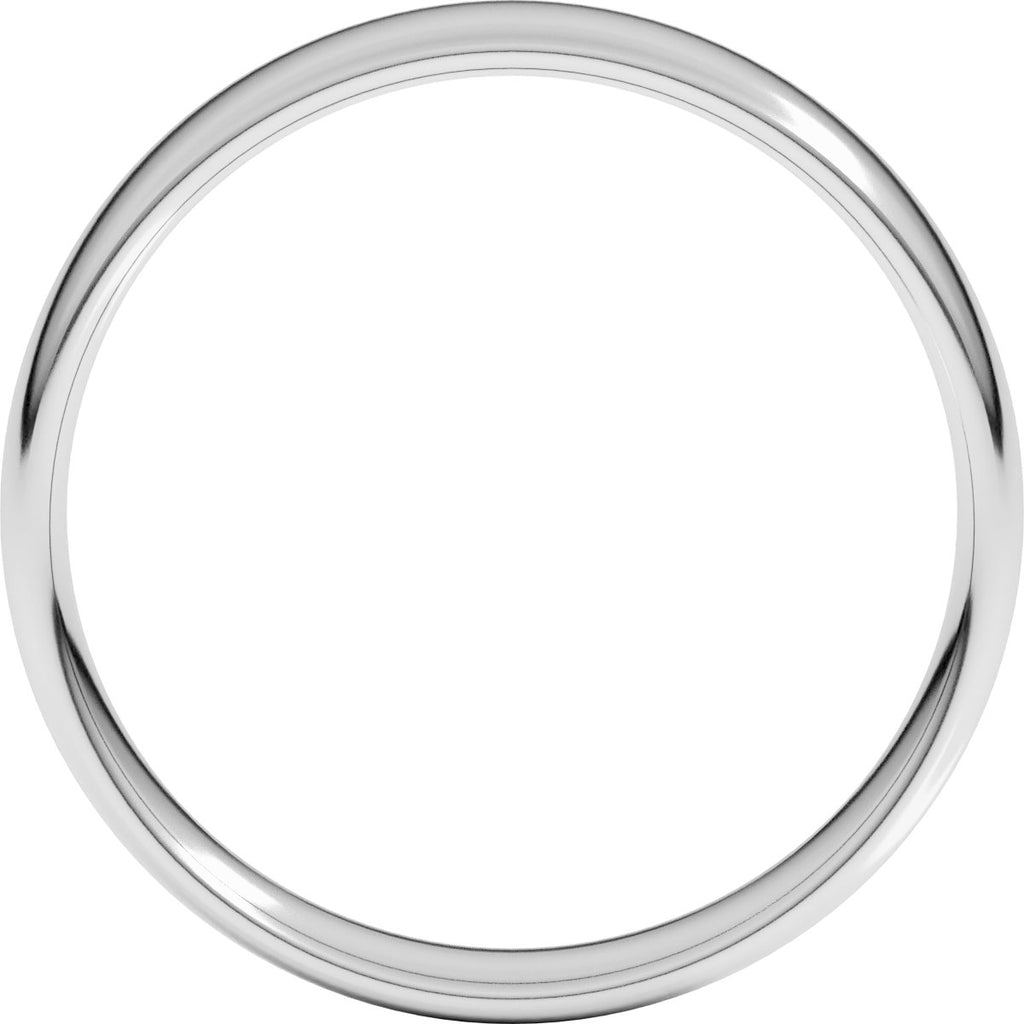Lightweight Comfort-Fit European-Style Band