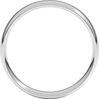 Lightweight Comfort-Fit European-Style Band