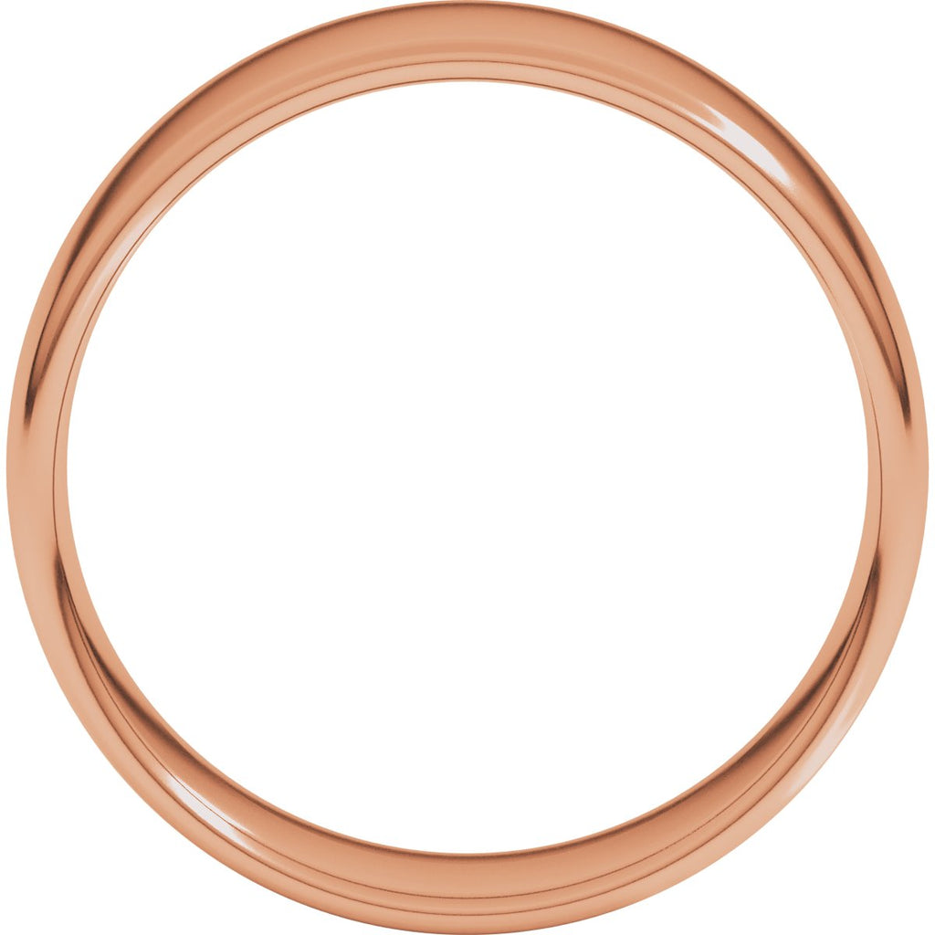 Lightweight Comfort-Fit European-Style Band