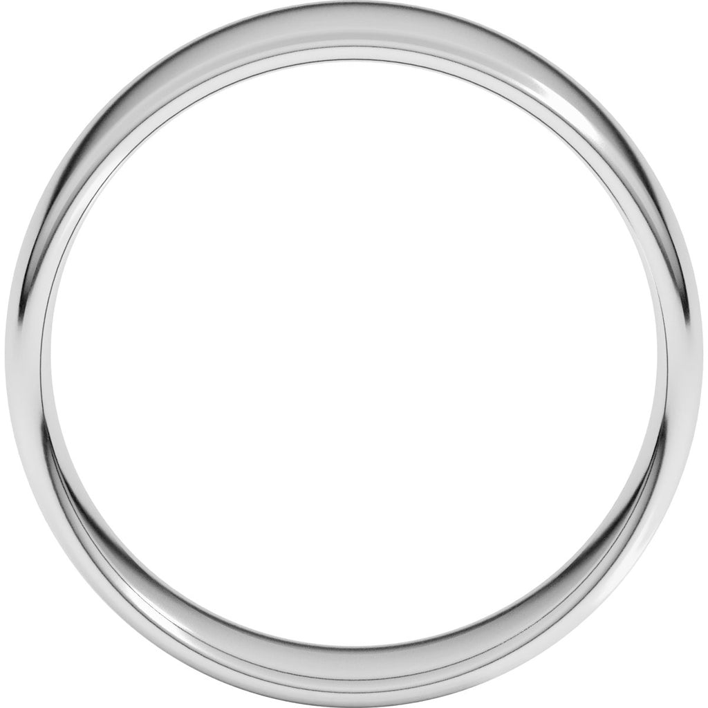 Lightweight Comfort-Fit European-Style Band
