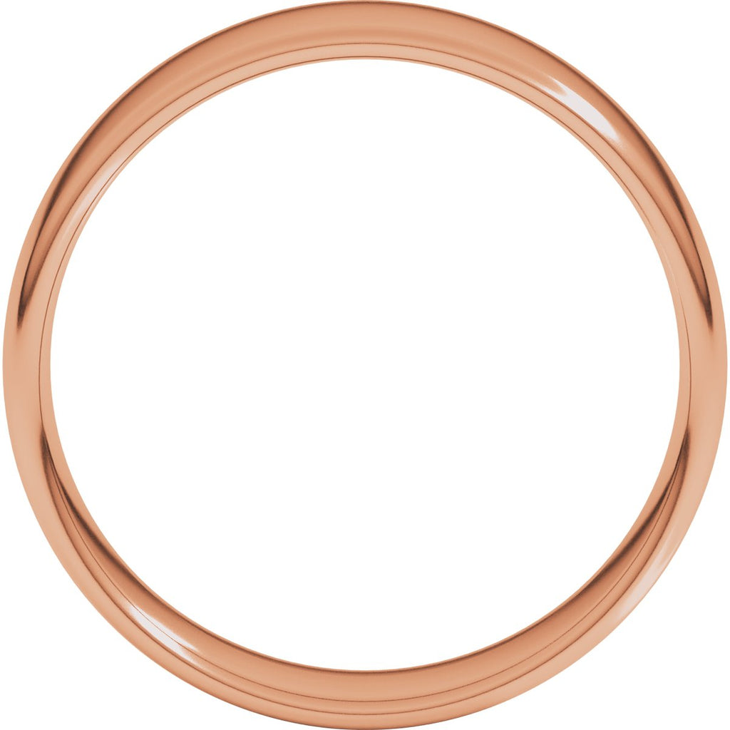 Lightweight Comfort-Fit European-Style Band
