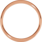 Lightweight Comfort-Fit European-Style Band