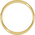 Lightweight Comfort-Fit European-Style Band