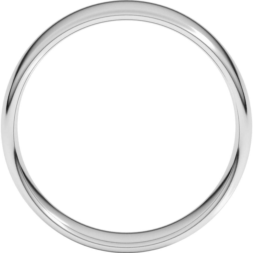 Lightweight Comfort-Fit European-Style Band