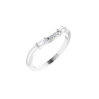Accented Engagement Ring or Band