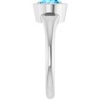 Bezel-Set Solitaire Ring